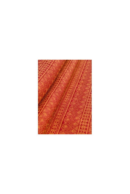 Слинг с кольцами Didymos, Indio Rubin-Mandarine (рубин-мандарин)