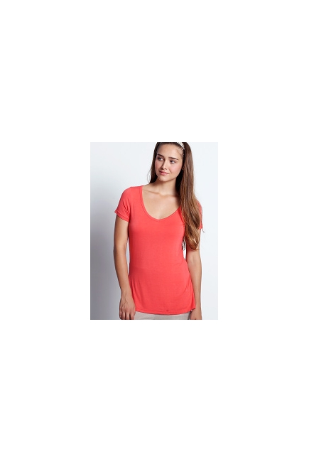 Топ для кормления Mothers en Vogue "Soft Nursing Tee" коралловый