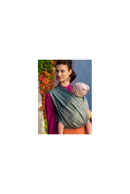 Слинг-шарф Diva Milano cо льном, Veneziano Mare