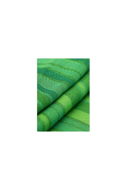 Слинг с кольцами Didymos, Waves Lime (волны лайм)