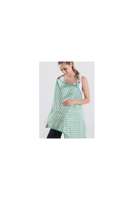 Накидка для кормления Hideaway, Dotted Teal