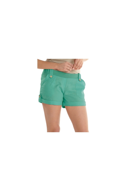 Шорты для беременных и родивших Mothers en Vogue Boardwalk короткие, бирюзовый (Teal)