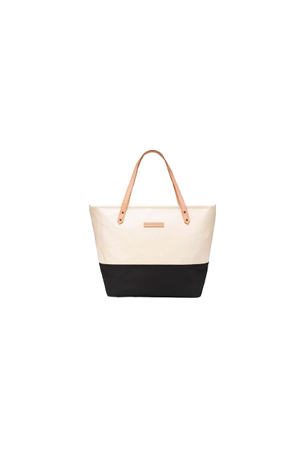 Сумка для мамы Petunia Downtown Tote: Birch/Black