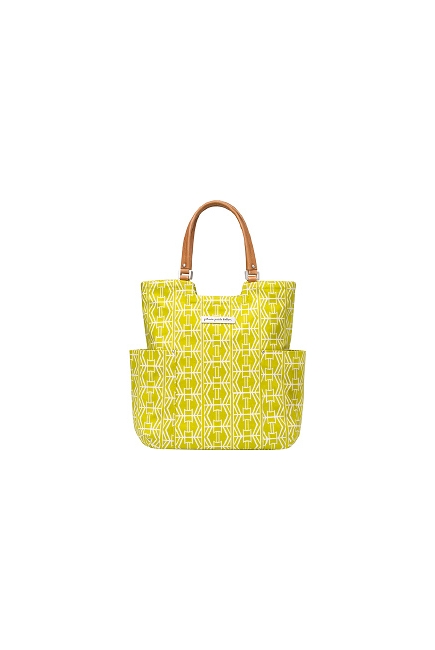 Сумка для мамы Petunia Tailored Tote: Electric Citrus