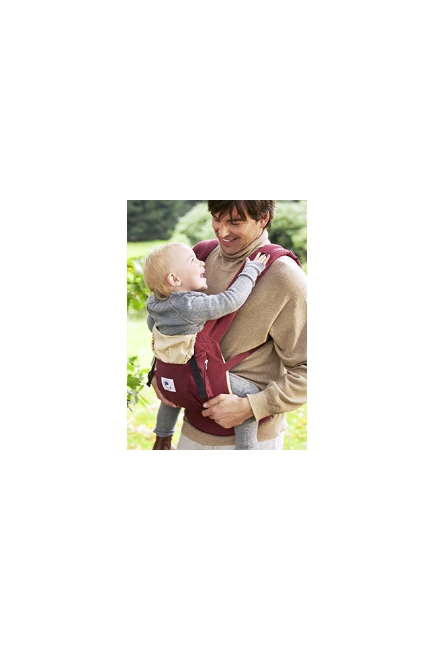 Рюкзачок-переноска для ребенка ERGO Baby Бордо / Крем