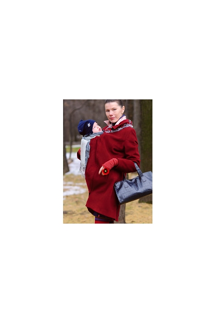 Слингопальто Junah, цвет красный