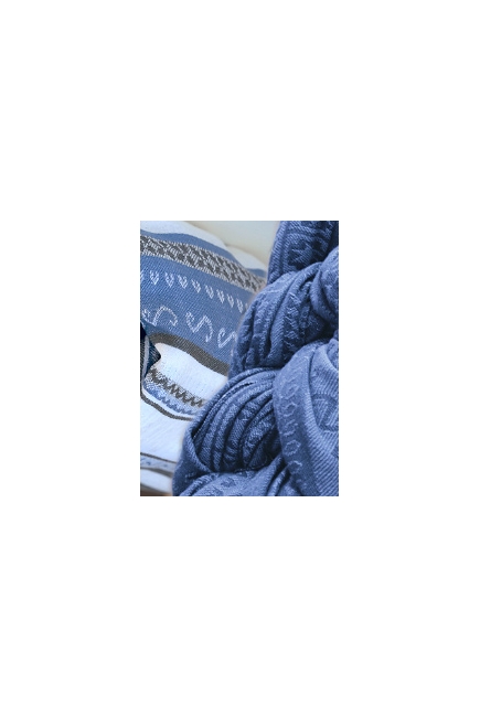 Май-слинг Ellevill Zara Tricolor Blue/ Zara Infinity