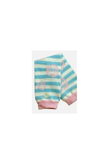 Гетры Babylegs "Rosette" (голубой)