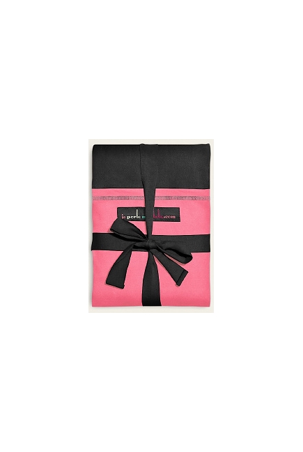 Слинг-шарф JPMBB трикотажный, цвет "черный - бубль-гум"