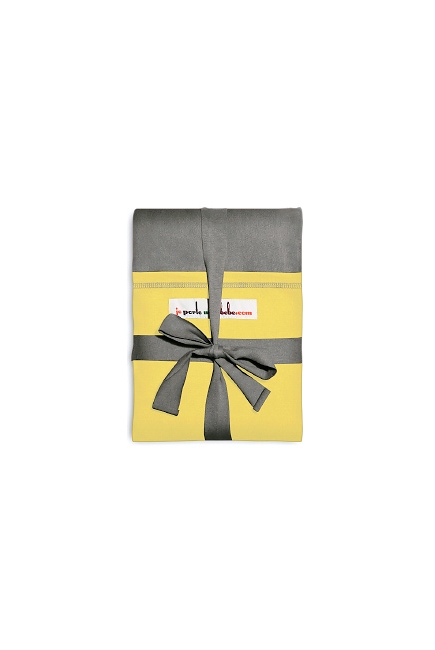 Слинг-шарф JPMBB трикотажный, цвет "серый - лимон"