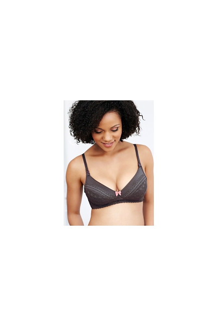 Бюстгальтер для кормящих Amoralia Cupcake Pewter (серый)