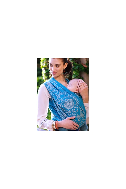 Слинг-шарф Diva Milano, Barocco Lions Turchese