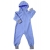 Флисовая поддева (комбинезон) Comfort, лазурь