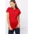 Футболка для кормящих и беременных, цвет красный
