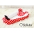 Гнездышко-кокон для новорожденных Babynest Minnie red