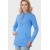 Толстовка для беременных и кормящих из футера Betty, голубая