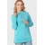 Толстовка для беременных и кормящих из футера Betty, бирюзовый