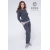 Костюм для кормящих и беременных из капитония Diva Amelia, Grafite