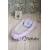 Гнездышко-кокон для новорожденных Babynest Fialki