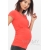 Футболка для кормящих и беременных, цвет алый