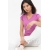 Футболка для кормящих и беременных, цвет орхидея