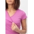Футболка для кормящих и беременных, цвет орхидея