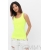 Майка поло для кормящих и беременных, желтый неон