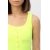 Майка поло для кормящих и беременных, желтый неон