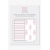 Набор пеленок SwaddleDesigns - Marquisette 2-Pack Little Bunnie Simple Stripes