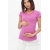 Футболка для кормящих и беременных, цвет орхидея