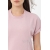 Футболка для беременных и кормящих, розовая