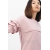 Свитшот для кормящих и беременных с воланчиками, цвет пыльно-розовый