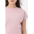 Футболка для беременных и кормящих, розовая