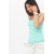 Майка для кормящих и беременных, в ментоловую полоску