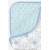 Муслиновое одеяло с флисом SwaddleDesigns Snuggle Blanket, Starshine Shimmer Blue