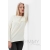 Лонгслив для беременных и кормящих с горизонтальной молнией, цвет экрю