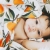 Муслиновая пеленка с бамбуком Diva большая, Orange
