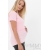 Футболка для беременных и кормящих, розовый меланж