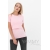 Футболка для беременных и кормящих, розовый меланж