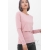 Футболка для беременных и кормящих с длинным рукавом, пыльно-розовая