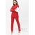Костюм из плотной вискозы Костюм для кормящих и беременных из плотной вискозы, цвет алый