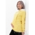 Толстовка для кормящих и беременных с капюшоном, цвет лимонный