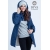 Слингокуртка зимняя 4 в 1 Diva Outerwear Azzurro