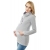 Толстовка для беременных и кормящих из флиса Olimpius, светло-серый
