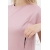 Футболка для кормящих и беременных с блеском, цвет пудровый