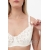 Бюстгальтер для кормящих и беременных кружевной на каркасе, цвет шампань