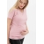 Футболка для кормящих и беременных, цвет пудрово-розовый