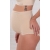 Бандаж трусы для беременных с косточками бесшовный, бежевый