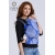 Эрго-рюкзак для новорожденных Diva Azzurro Simple One! со льном