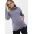 Толстовка для кормящих и беременных флисовая, сиреневая